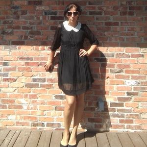 King Kong Italy 100% Silk Neckpiece Dress